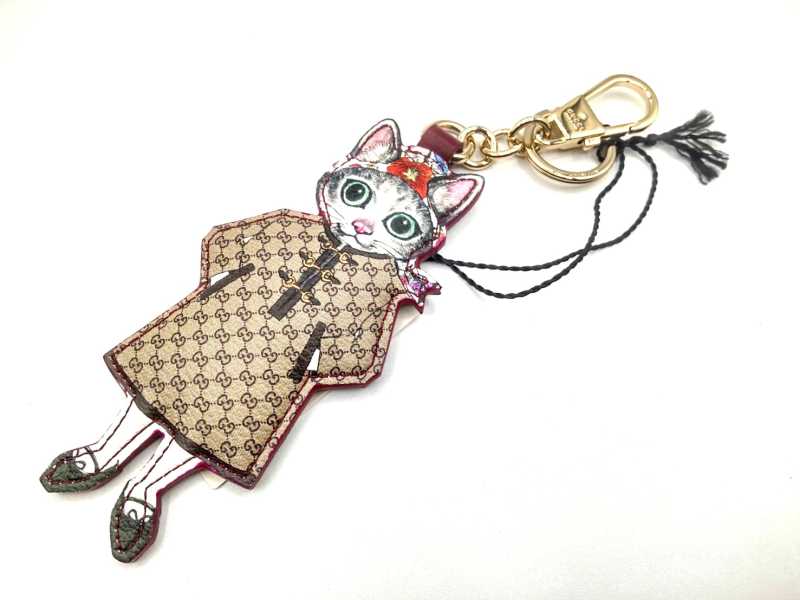 グッチ買取 キーホルダー ヒグチユウコ  